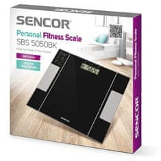 SENCOR SBS 5050BK Osebna tehtnica za fitnes