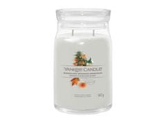 Yankee Candle Aromatična sveča Signature kozarec velik Woodland Weekend Memories 567 g