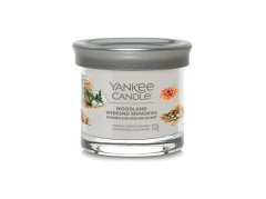 Yankee Candle Aromatična sveča Signature tumbler small Woodland Weekend Memories 122 g