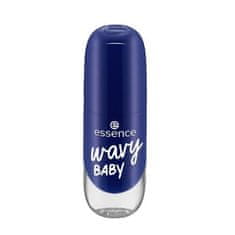 Essence Gel Nail Colour hitro sušeči lak za nohte s sijočim učinkom 8 ml Odtenek 61 wavy baby