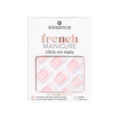 Essence French Manicure Click & Go Nails Odtenek 01 classic french Set umetni nohti 12 kos