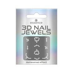 Essence 3D Nail Jewels 02 Mirror Universe samolepilni kamenčki za nohte 1 pakiranje