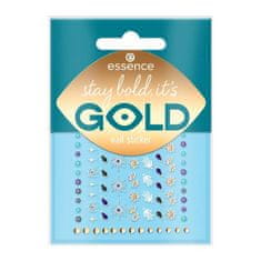 Essence Nail Stickers Stay Bold, It's Gold Set nalepke za nohte 88 kos za ženske