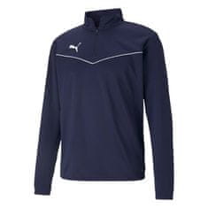 Puma Športni pulover 192 - 197 cm/XXL Teamrise 14 Zip Top Peacoat