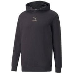 Puma Športni pulover črna 176 - 181 cm/M Better Hoodie Fl Pebble