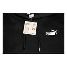 Puma Športni pulover črna 176 - 181 cm/M Ess Embroidery Hoodie Fl