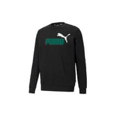 Puma Športni pulover črna 176 - 181 cm/M Ess 2 Col Big Logo Crew Fl