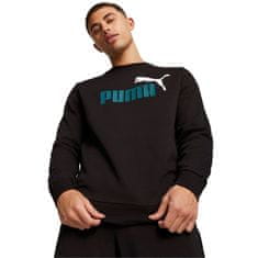 Puma Športni pulover črna 176 - 181 cm/M Ess 2 Col Big Logo Crew Fl