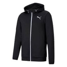 Puma Športni pulover črna 170 - 175 cm/S Rtg Fz Hoodie