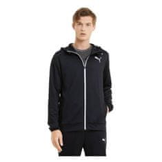 Puma Športni pulover črna 170 - 175 cm/S Rtg Fz Hoodie