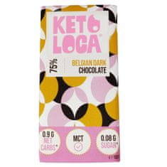 KETO LOCA Keto Loca belgijska temna čokolada 100g