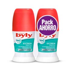 Miramarket Deodorant s Kroglico Extrem Frescor Byly (2 x 50 ml)