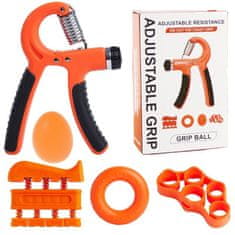 Merco Merco Grip 5 komplet za krepitev rok Orange 1 komplet