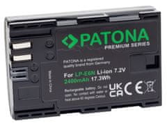 PATONA Foto baterija Canon LP-E6N 2400mAh Li-Ion Premium