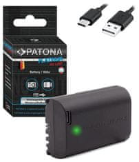 PATONA baterija za Canon LP-E6NH 2400mAh Li-Ion Platinum USB-C polnjenje