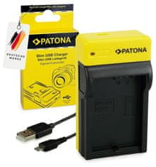 PATONA Foto polnilec Canon LP-E5 slim, USB