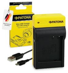 PATONA Photo Panasonic DMW-BLG10 slim, polnilec USB