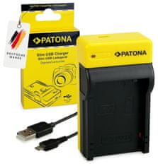 PATONA Foto polnilec Canon LP-E17 slim, USB