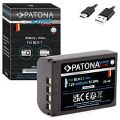 PATONA baterija za Olympus BLX-1 2400mAh Li-Ion Platinum USB-C polnjenje