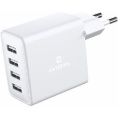 SWISSTEN NETWORK ADAP.4x USB 4A 20W Wh