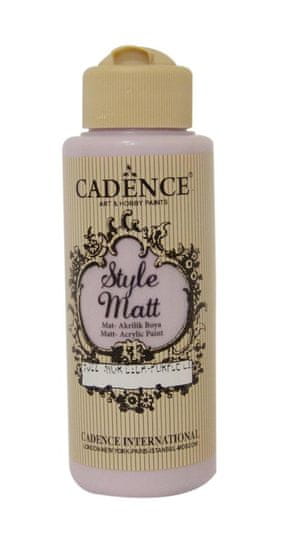 Cadence Akrilna barva Style Matt - vijolična lila / 120 ml