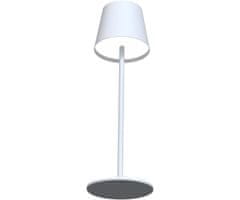 Platinet  PTL44W brezžična namizna LED svetilka, USB-C, 37x12 cm, bela