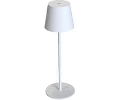 Platinet  PTL44W brezžična namizna LED svetilka, USB-C, 37x12 cm, bela