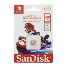 SanDisk Nintendo Switch/micro SDXC/128GB/100MBps/UHS-I U3/Class 10