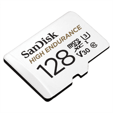 SanDisk High Endurance microSDXC 128 GB + adapter