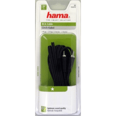 Hama avdio kabel 2 cinch - 2 cinch, 1*, 3 m