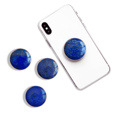 PopSockets PopTop Gen.2, Lapis, pravi lapis lazuli, zamenljiv vrh