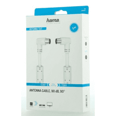 Hama antenski kabel 90 dB 3 m, pravokotni priključki