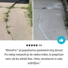 BESTMART Poliuretanska tekoča tesnilna masa 1 KG | Tekoča guma | Za fuge in razpoke | Lepljenje | Siva