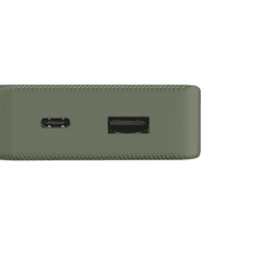 Hama Colour 10, powerbank 10000 mAh, 3 A, izhod: USB-C, USB-A, zelena