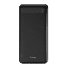 Hama Eco Power 20, power banka, 20000 mAh, 2 A, 2 izhoda: 2x USB-A