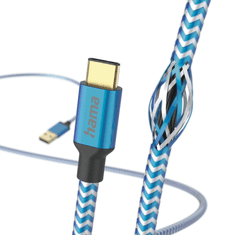 Hama Odsevni USB-C 2.0 tipa A-C 1,5 m, modra