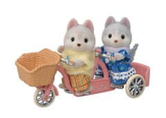 Sylvanian Families Tandemsko kolo za sorojence Husky