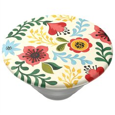 PopSockets PopTop Gen.2, Wallflower Paper, cvetlični vzorec, zamenljiv vrh