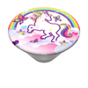 PopSockets PopTop Gen.2, Over The Rainbow, enorožec z mavrico, zamenljiv vrh