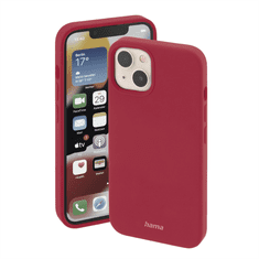 Hama MagCase Finest Feel PRO, ovitek za Apple iPhone 14 Plus, rdeč