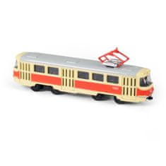 Kovinski češki retro tramvaj 16 cm