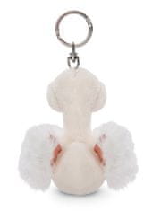 NICI obesek za ključe Love White Swan 8cm, ZELENA