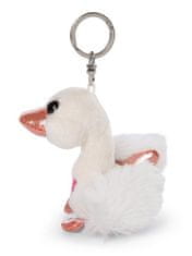 NICI obesek za ključe Love White Swan 8cm, ZELENA