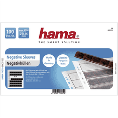 Hama ovitek za negativ, 24x36 mm, mat pergament, 260x310 mm, 100 kosov