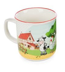 NICI Kmetija Prijatelji vrč porcelan, 240ml, darilno pakiranje