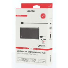 Hama power banka, USB-C, 26800 mAh, Power Delivery (PD), 5-20 V/60 W (tudi za prenosne računalnike)