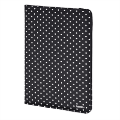 Hama Ovitek za tablični računalnik Polka Dot, do 20,3 cm (8"), črn