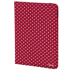 Hama Ovitek za tablični računalnik Polka Dot, do 20,3 cm (8"), rdeč