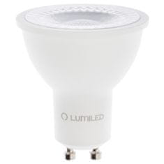 LUMILED 10x LED žarnica GU10 6W = 60W 580lm Toplo bela 36°