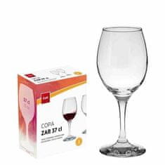 KOZAREC ZA RDEČE VINO ZAR 370 ML, 2 KOSA